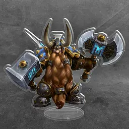 Акрилова колекційна фігурка World of Warcraft Дворф 15 см - мініатюра 2