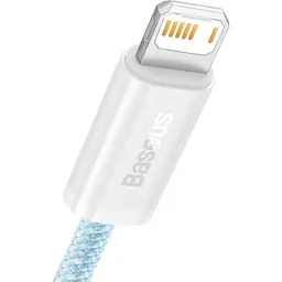 Кабель Baseus Dynamic Series Fast Charging Cable USB to Lightning 2.4A 1m CALD000403 Blue - мініатюра 2