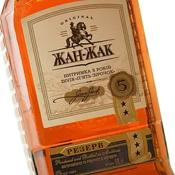 Бренді Жан-Жак 5* 40% 0.5 л - мініатюра 5