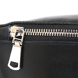 Шкіряна універсальна жіноча бананка Shvigel 16383 чорна - мініатюра 5