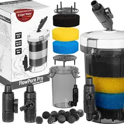 Зовнішній префільтр для акваріума Kruger Meier FlowPure Pro 2700 (16/22 мм) - 2.7 л - мініатюра 9