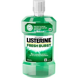 Ополіскувач для ротової порожнини Listerine Сплеск свіжості 500 мл - мініатюра 2