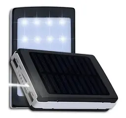 Портативний зарядний пристрій з ліхтариком Solar Power Bank 50000 mAh - мініатюра 4