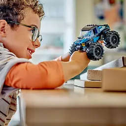 Конструктор LEGO City Синя вантажівка-монстр 148 деталей (60402) - мініатюра 6