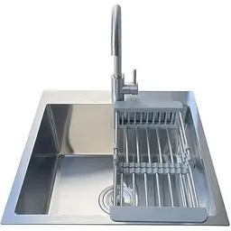Комплект мийка + змішувач Romzha Arta U-450 (A) - мініатюра 2