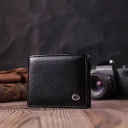 Відмінний затиск із натуральної шкіри ST Leather 22475 чорний - мініатюра 8