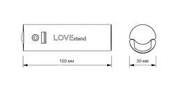 Мультифункціональний ліхтарик 3 в 1 Xiaomi LOVExtend (LP-100) + power bank 3000 mah - мініатюра 8