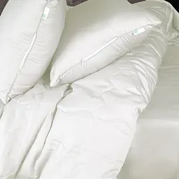 Літній постільний комплект MirSon Line Satin Premium Moko White Silk Сімейний (2200010984064) - мініатюра 4