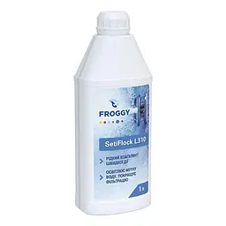 Рідкий флокулянт Froggy SetiFlock L310, 1 л для очищення води басейну