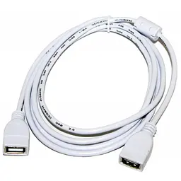 Кабель для передавання даних Atcom USB 2.0 AF/AF 1.8 m (15647) - мініатюра 2