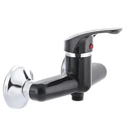 Змішувач для душу Plamix Afina-003 black PM0568 Чорний
