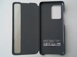 Оригінальний чохол-книжка S-View Clear View Cover для Samsung Galaxy S20 Ultra 5G Чорний EF-ZG988CBEGRU - мініатюра 7