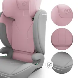 Автокрісло Kinderkraft i-Spark 2 Plus i-Size Pink (KCISPA02PNKPL00) - мініатюра 4