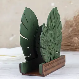 Дерев'яна серветниця VANZA MONSTERA - мініатюра 10
