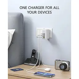 Зарядний пристрій Lencent Multiple USB, [22W/4.4A] 4-портовий - мініатюра 3