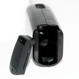 Ручний капучинатор на батарейках "Cappucino maker F-016" чорний мініміксер для кави пінозбивач - мініатюра 9