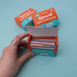 Картки для вивчення англійської мови English Student. Gerund and Infinitive vol.1 - мініатюра 4