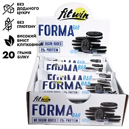 Батончик Forma Bar, 12x60 грам Печиво-крем FitWin fit0018263 - мініатюра 1