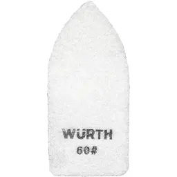 Насадка шліфувальна Wurth Hard Ceramic зерно 60 на липучці 120 x 54 мм (1587440060)