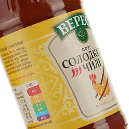 Соус Верес Солодкий чилі азійський 370 г (925586) - мініатюра 3