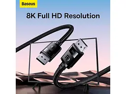 Кабель BASEUS High Definition Series DisplayPort 1.5m Black (B00633706111-01) - мініатюра 12