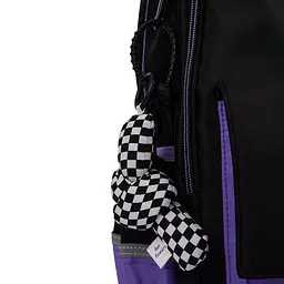 Рюкзак шкільний YES TS-48 Purple Hearts 45х31x15 см Чорно-фіолетовий (559923) - мініатюра 8