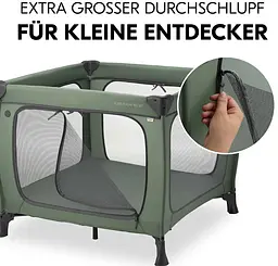 Дитячий манеж Hauck Sleep N Play SQ Dark Green - мініатюра 8
