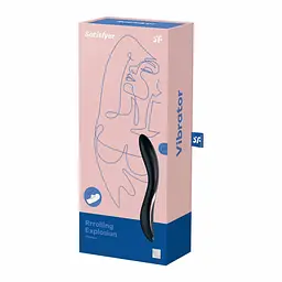 Вібратор Satisfyer Rrrolling Explosion 22 см чорний - мініатюра 5