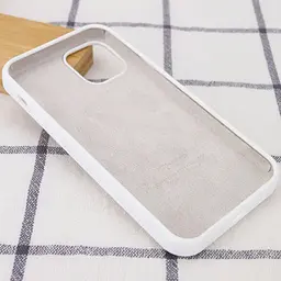 Чохол Silicone Case для Apple iPhone 15 White AA [92834] - мініатюра 2