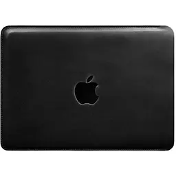 Шкіряний чохол BlankNote для MacBook 13 дюйм Чорний Crazy Horse