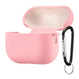 Чохол Silicone Case 2,5mm with microfiber for AirPods Pro 2 Рожевий
