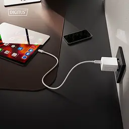 Digitus Зарядний пристрій GaN 1хUSB-C, 1хUSB-A, 30W - мініатюра 3