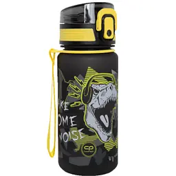 Пляшка для води СoolPack Brisk Dinopark 400 мл чорна (Z17966) - мініатюра 1