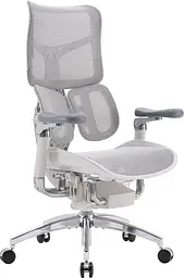 Ігрове крісло Sihoo DORO S300 Mesh Light Grey (S300-M202) - мініатюра 2