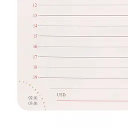 Щоденник діловий Leo Planner 2027 Glory м'який 12х20 cм 352 сторінки рожевий (252719) - мініатюра 14