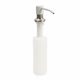 Дозатор миючого засобу Platinum Brushed SA001 білий, Білий