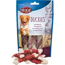 Ласощі для собак Trixie Premio Duckies кісточки з качкою 100 г - мініатюра 3