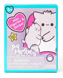 Колекційна іграшкова фігурка Pembe The Pink Cat blind box (40312) - мініатюра 6