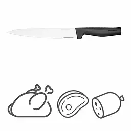 Ніж для м'яса Fiskars Hard Edge 22 см (1051760) - мініатюра 3
