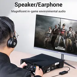 Звукова карта Vention Audio USB 3х3.5mm jack 0.15m Volume Control (CDRBB) [143126] - мініатюра 4