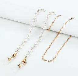 Ланцюжок для окулярів White stones 4 10276 75 см - мініатюра 2