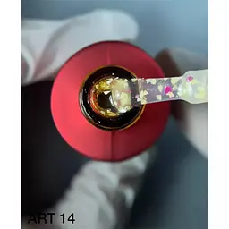 Верхнє покриття для гель-лаку Kodi Professional No Sticky Top Coat Art 14 без липкого шару 7 мл - мініатюра 2