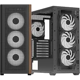 Корпус AeroCool D501A-G-BK-v2 Black (ACCM-DS01043.11) [146669] - мініатюра 8