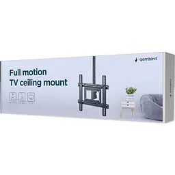 Кронштейн стельовий Gembird для 1-го монітора 37"-70" CM-70ST-01 - мініатюра 8