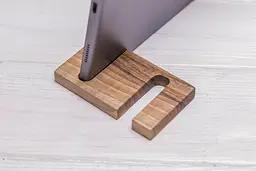 Тримач для мобільного гаджета з дерева ecoWalnut 45х80х10 мм - мініатюра 3
