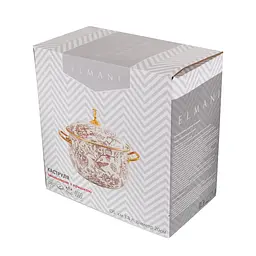 Каструля емальована Elmani Bird з кришкою 20 см 3.8 л (763-042) - мініатюра 3