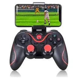 Геймпад-джойстик бездротової Bluetooth X3 PC/Android/iOS Black