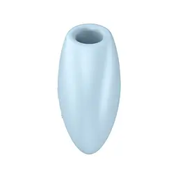 Стимулятор Satisfyer Cutie Heart Blue Вакуумний у вигляді серця, 7.7х7.5 см блакитний - мініатюра 4
