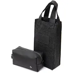 Чоловіча шкіряна косметичка GRANDE PELLE 18х10х8 см acs0018593 - мініатюра 5