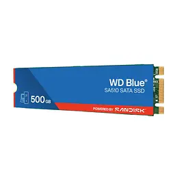 Накопичувач SSD M.2 2280 500GB SA510 BLUE WD (WDS500G3B0B-00AXS0) - мініатюра 2